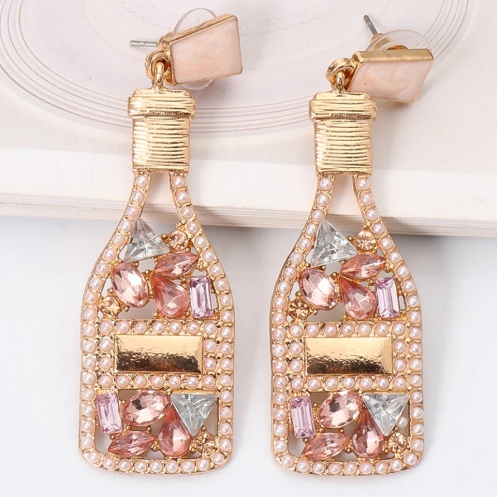 Wine Bottle Earrings